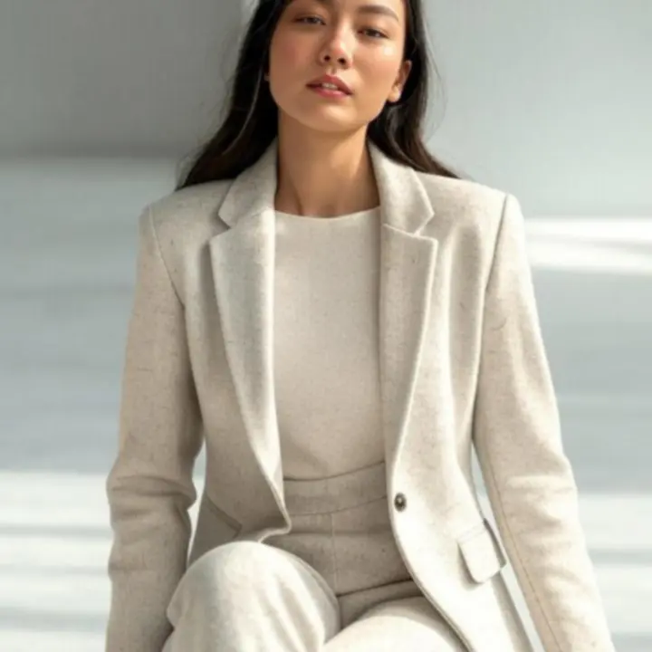 Modelka prezentująca elegancką stylizację z kolekcji ModaStreetShop