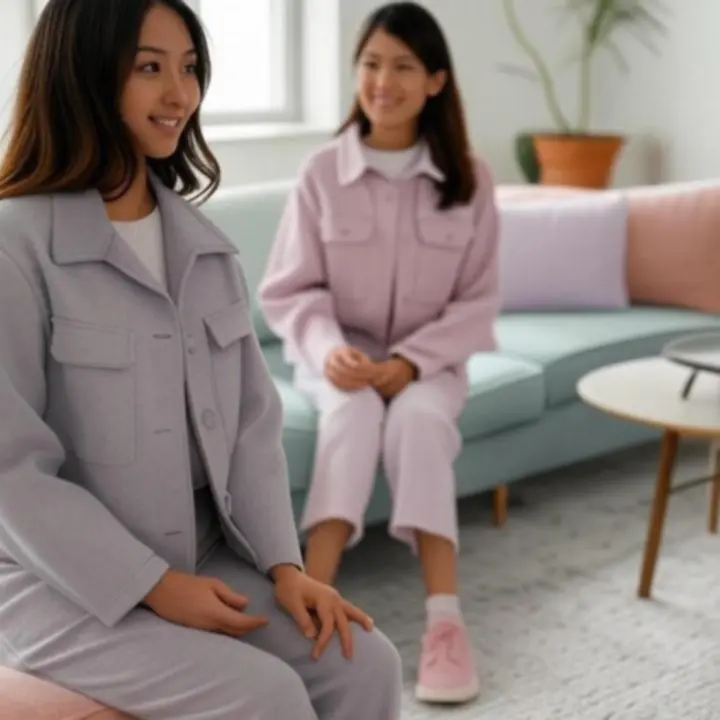 Aspiracyjna scena lifestyle'owa przedstawiająca codzienne chwile w stylu ModaStreetShop